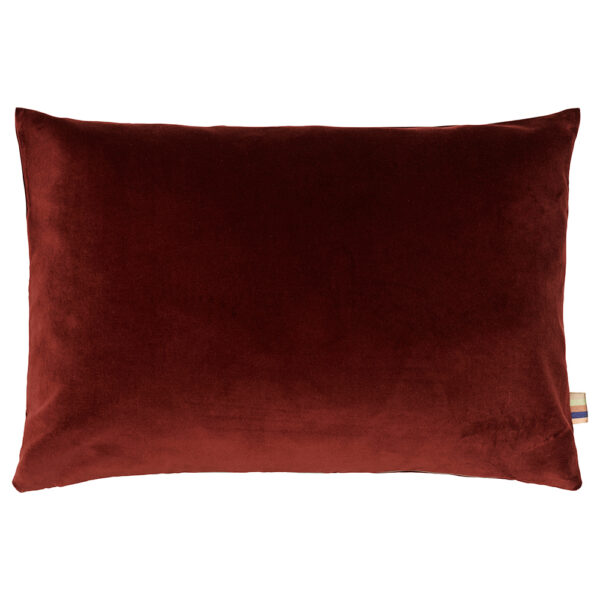 HMT Pyntepude m. fyld Ibi Velour 40x60 Bordeaux - Pyntepude HMT Aflang