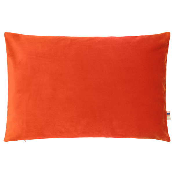 HMT Pyntepude m. fyld Ibi Velour 40x60 Orange - Pyntepude HMT Aflang