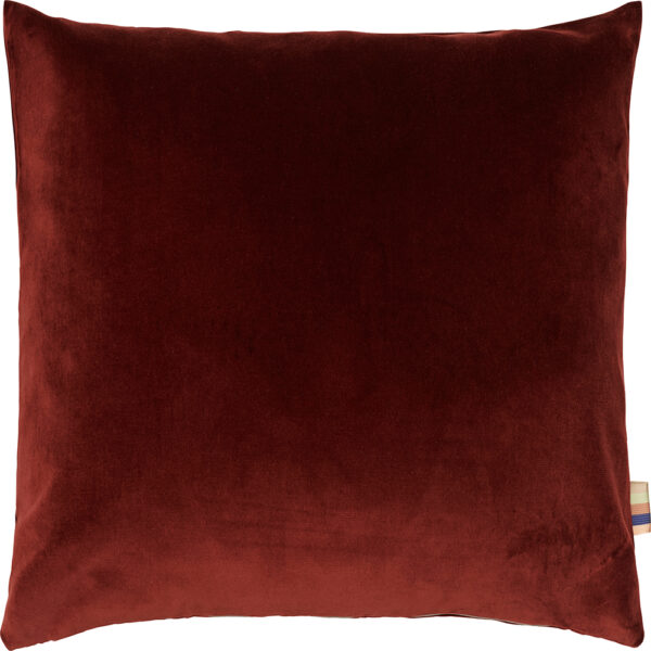 HMT Pyntepude m. fyld Leia Velour 40x40 Bordeaux - Pyntepude HMT Kvadratisk