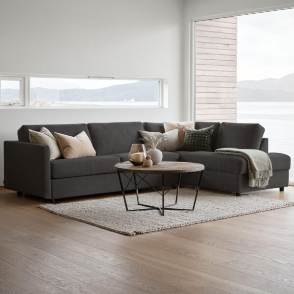 Hovden Scandic 160 hjørnesovesofa - Sovesofa HOVDEN Scandic sovesofaen er en elegant sofa