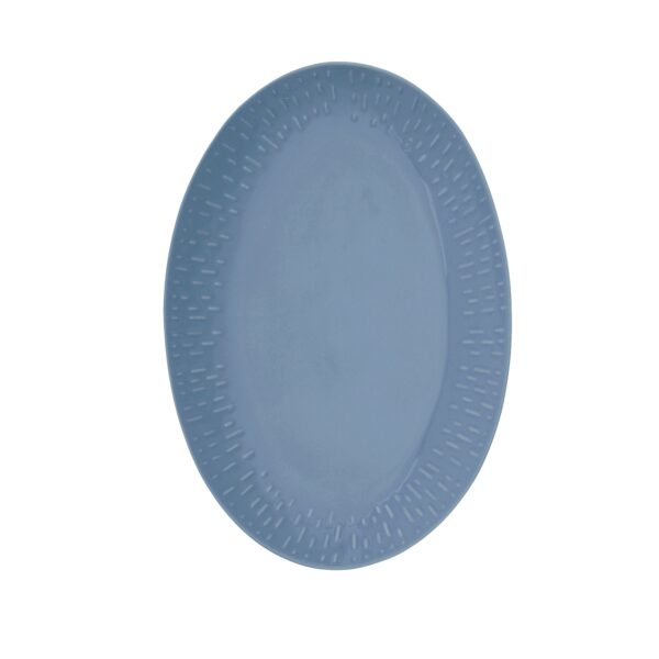 Aida - Confetti Blueberry oval fad m/relief - 36x25