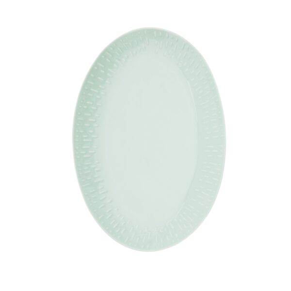 Aida - Confetti Pistachio oval fad m/relief - 36x25