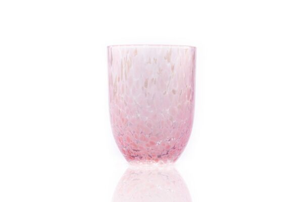 Anna Von Lipa - Confetti tumbler glas - rosa - Borddækning > Glas > Glas  Confetti tumbler glas fra Anna Von Lipa