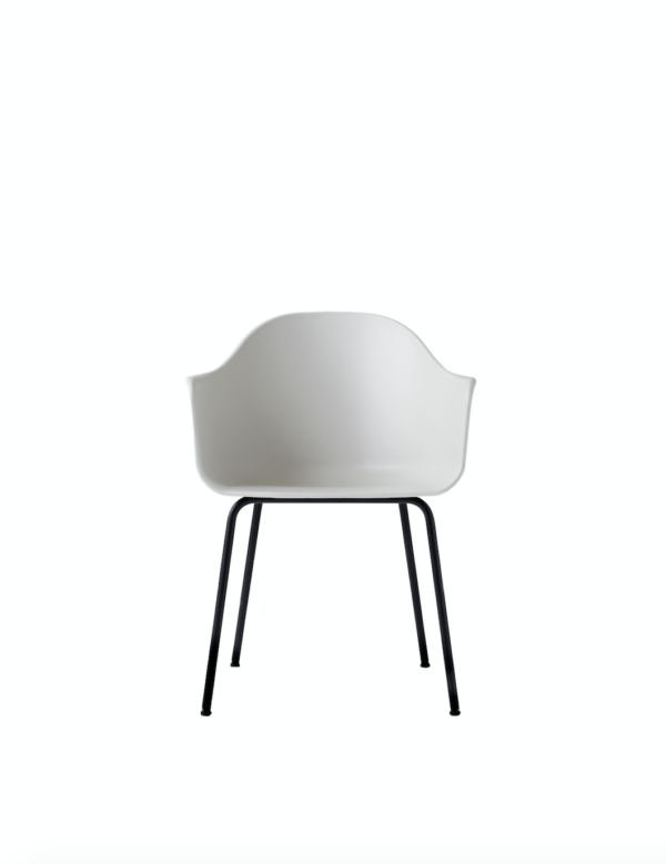 Audo Copenhagen - Harbour Chair - Light Grey/Black Steel - Møbler > Stole > Spisebordsstole  Audo Copenhagen Harbour Chair