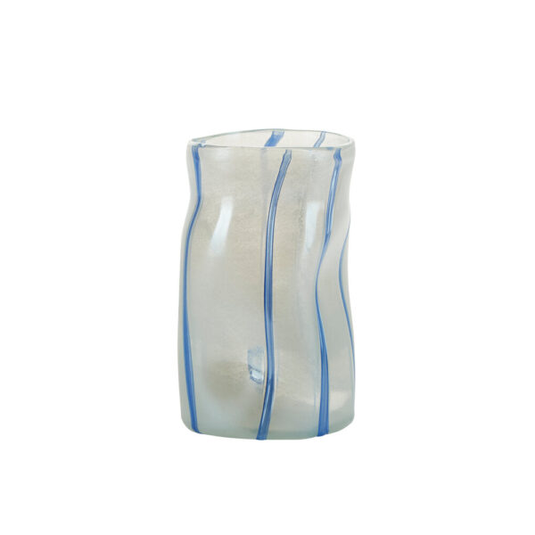 Bahne Interior - Glas vase med striber