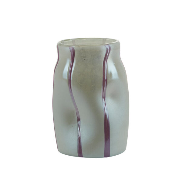 Bahne Interior - Glas vase med striber