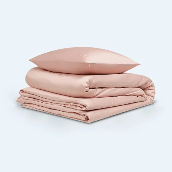 Bambus Sengesæt Pink - 1 pudebetræk / 140x200 - Puder Thenap Drømmer du om den perfekte søvnoplevelse? Vores luksuriøse bambus sengetøj er skabt til at omdanne din søvn til ren magi.