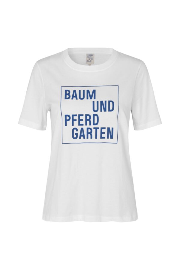 Baum Und Pferdgarten - Jawo t - hvid - Size (xs) - Tøj > Basics > T-shirts  Denne vare udgår af sortiment og sælges til udsolgt.