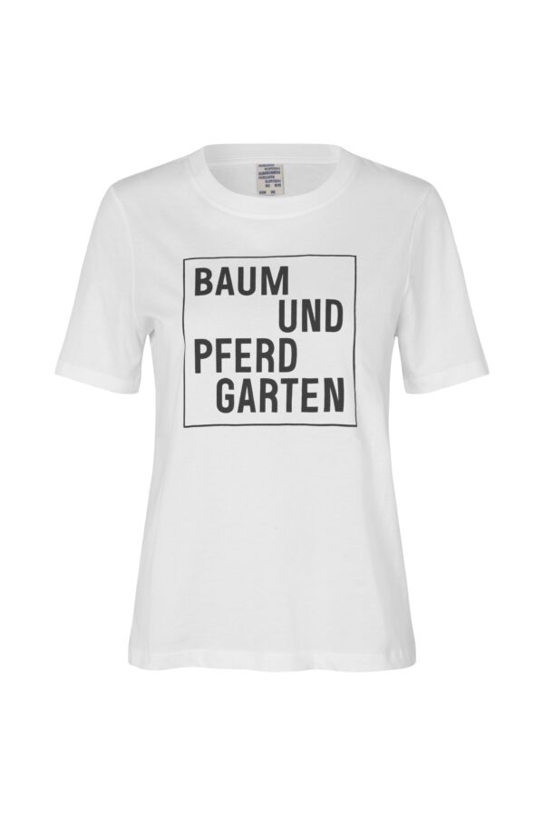 Baum Und Pferdgarten - Jawo t - hvid - Size (xs) - Tøj > Basics > T-shirts  Denne vare udgår af sortiment og sælges til udsolgt.