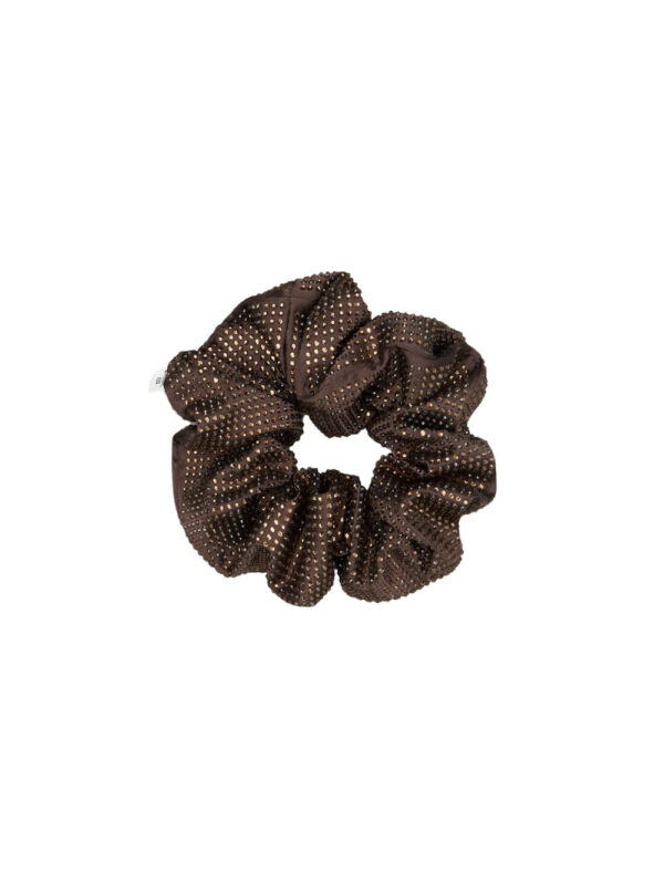 Becksöndergaard - Glim Scrunchie - Cinnamon Brown - Accessories > Hårpynt > Hårpynt  Glim Scrunchien er designet i et simpelt look med funklende sten.