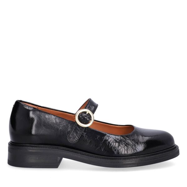 Billi Bi - A7016 Mary Jane loafers  - sort - Size (42) - Sko > Loafers > Loafers  Mary Jane loafer