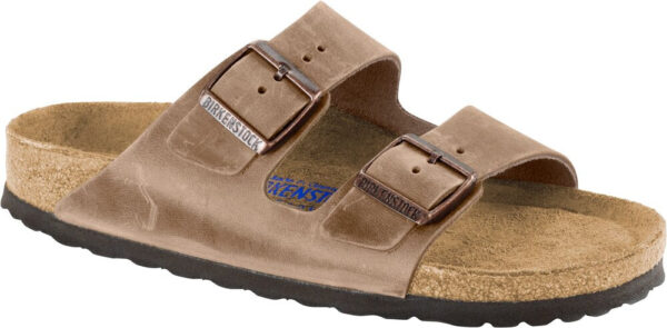 Birkenstock - Arizona LEOI sandaler  - brun - Size (41) - Sko > Clogs > Clogs  Arizona LEOI sandalerne er en velkendt klassiker hos birkenstock. Sandalerne er designet i brun skind med to spænder over vristen