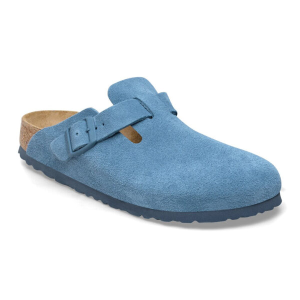 Birkenstock - Boston Leve Clogs  - blå - Size (41) - Sko > Clogs > Clogs  Boston Leve Clogsene er designet i det klassiske bostonlook med lukket snude og spænde.