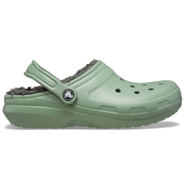 Crocs - Classic Fuzz - grøn - Size (41/42) - Sko > Clogs > Clogs  Classic All-Terrain clogs er designet i det velkendte design med huller. Skoene er designet med hælkappe og blødt og fluffy foer.