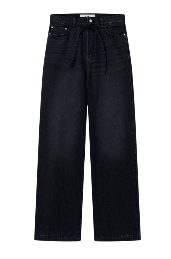 Day Birger Et Mikkelsen - Elijah baggy jeans  - sort - Size (42) - Tøj > Basics > High waist jeans  Elijah jeans fra DAY Birger et Mikkelsen