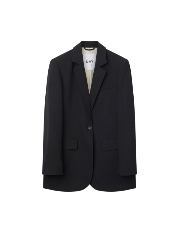 Day Birger Et Mikkelsen - Elton blazer  - sort - Size (42) - Tøj > Basics > Oversized blazere  Denne klassiske blazer fra DAY Birger et Mikkelsen er en fast del af Bahnes sortiment