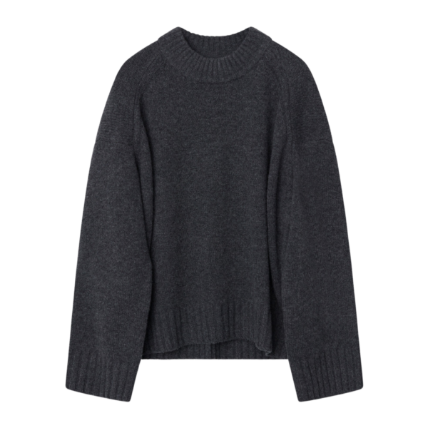 Day Birger Et Mikkelsen - Glen striktrøje  - grå - Size (xl) - Tøj > Basics > Basics  Lækker striktrøje i 100% uld. Striktrøjen har en løs pasform