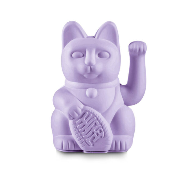 Donkey - Maneki-Neko kat - lilla - Interiør > Dekoration > Figurer  Maneki-Neko kat i i lilla