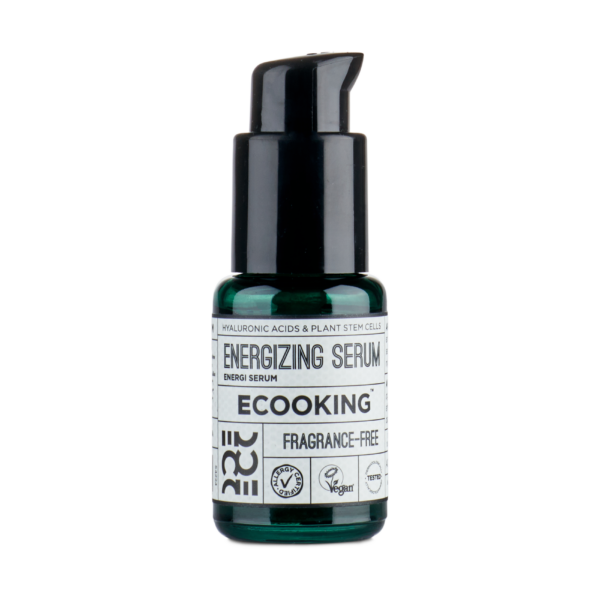 Ecooking - 50+ Energizing serum - 30 ml. - Ansigtspleje >  >  Med alderen bliver huden langsommere til at danne nye celler. Konsekvensen er