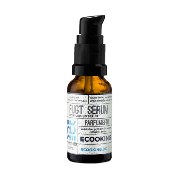 Ecooking - Fugt serum - 20 ml. - Ansigtspleje >  >  Fugt serum fra Ecooking Ecooking Fugt Serum er fyldt med Hyaluronsyre