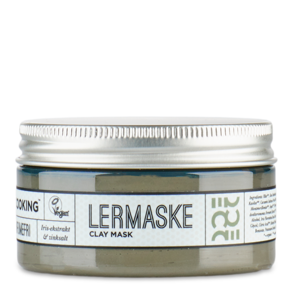 Ecooking - Lermaske - 100 ml. - Ansigtspleje > Ansigtsmasker > Ansigtsmasker  100% vegansk lermaske fra Ecooking Denne lermaske er en opfriskende maske