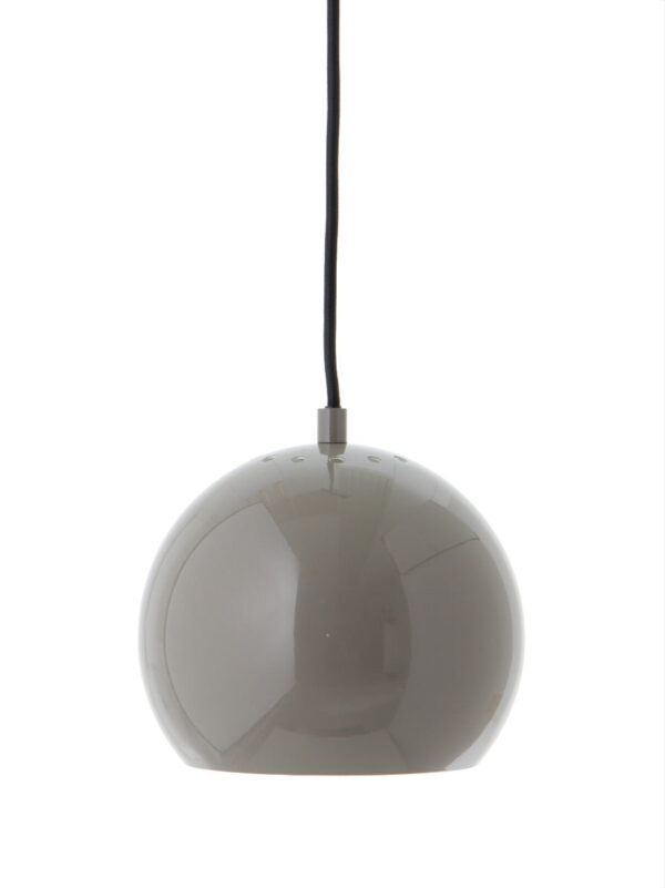 Frandsen - Ball pendant lampe - Glossy Warm Grey - Ø:18 - Lamper > Pendler > Pendler  Ball pendel lampe fra Frandsen