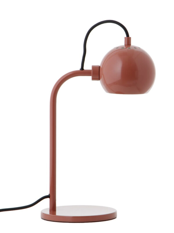 Frandsen - Metal bordlampe - Glossy Red - Lamper > Bordlamper > Bordlamper  Metal bordlampe fra Frandsen