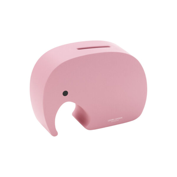 Georg Jensen - Miniphant sparebøsse - Strawberry Blush - Interiør > Dekoration > Sparebøsser  Den populære Georg Jensen Miniphant sparebøsse i rustfrit stål kommer nu i en smuk