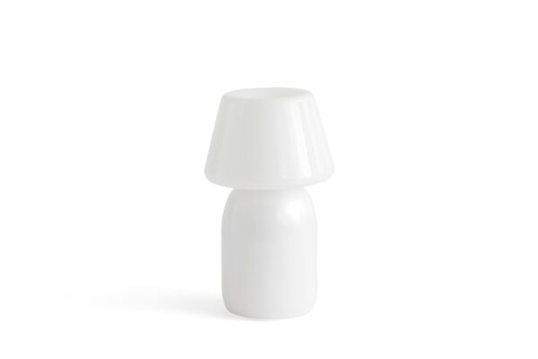 Hay - Apollo Portable bordlampe - hvid - Lamper > Bordlamper > Lanterner & udendørslamper  Materiale: Opal glas