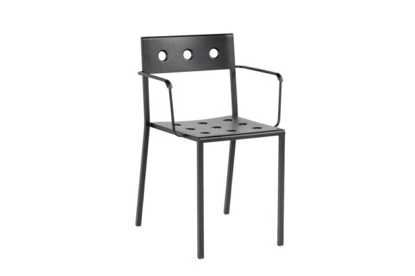 Hay - Balcony Armchair havestol - Anthracite - Møbler > Havemøbler > Havestole  OBS! Vi gør opmærksomme på