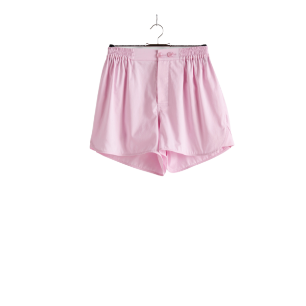 Hay - Outline Pyjama natshorts  - rosa - Size (m/l) - Tøj > Nattøj > Natshorts  Natshorts fra HAYs Outline Pyjamas serie i farven Soft pink. Natshortsene er designet med elastik i taljen