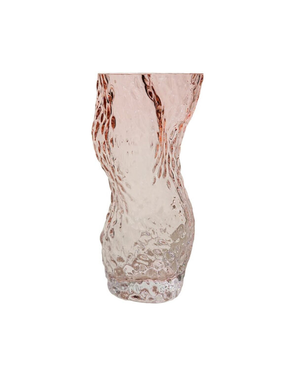 Hein Studio - Ostrea Rock Glass vase - Pale Rose - Interiør > Vaser > Glasvaser  Ostrea vasen fra Hein Studio er en del af deres Ostrea-kollektion