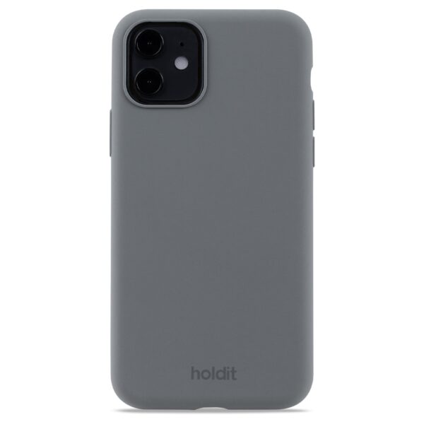 Holdit - iPhone 11/XR Silicone cover - Space Gray - Accessories >  >  Space Grey silikone cover til iPhone 11/XR.