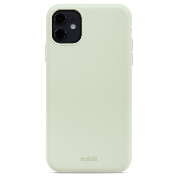 Holdit - iPhone 11/XR Silicone cover - White Moss - Accessories >  >  Klassisk silikone cover fra Holdit. Coveret er i en støvet grøn farve og passer både iPhone 11 og iPhone XR.