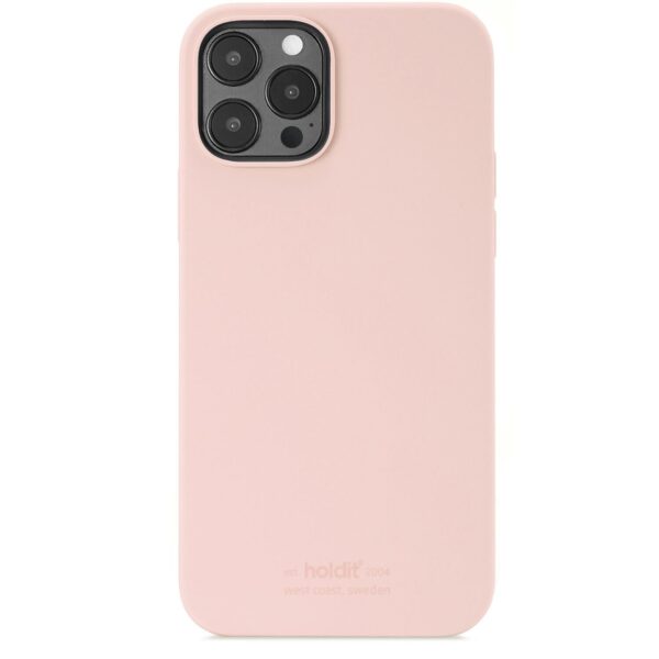 Holdit - iPhone 12/12 Pro Silicone cover - Blush Pink - Accessories >  >