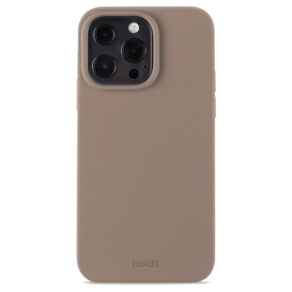 Holdit - iPhone 13 Pro Silicone cover - Mocha Brown - Accessories >  >  Cover til iPhone 13 Pro fra ï»¿ï»¿Holdit. Find dine favoritfarver her på Bahne.dk.