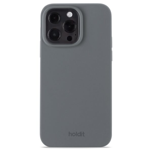 Holdit - iPhone 13 Pro Silicone cover - Space Gray - Accessories >  >  Space Grey silikone cover til iPhone 13 Pro.