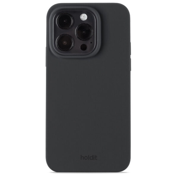 Holdit - iPhone 14 Pro Silicone cover - Sort - Accessories >  >  Klassisk silikone cover fra Holdit