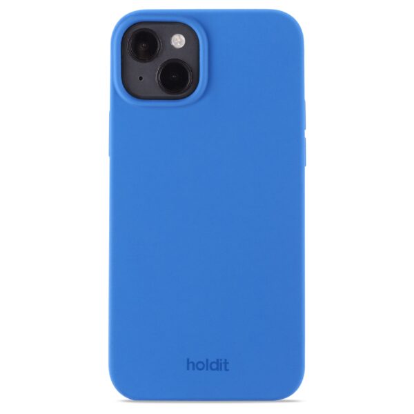 Holdit - iPhone 14/13 Silicone cover - Sky Blue - Accessories >  >  Silikone cover til iPhone 13/14 fra Holdit.