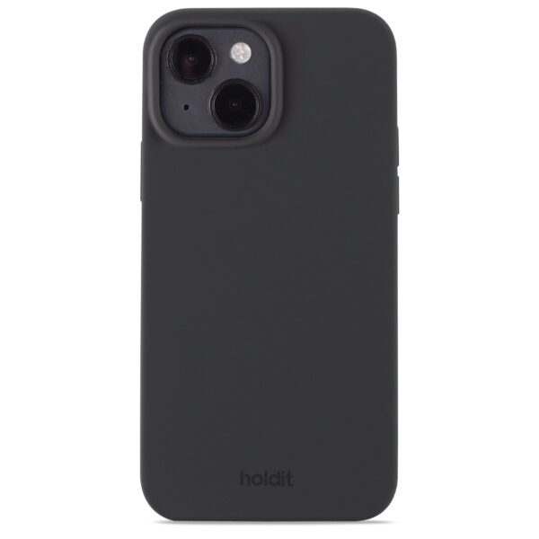 Holdit - iPhone 14/13 Silicone cover - sort - Accessories >  >  Klassisk silikone cover fra Holdit