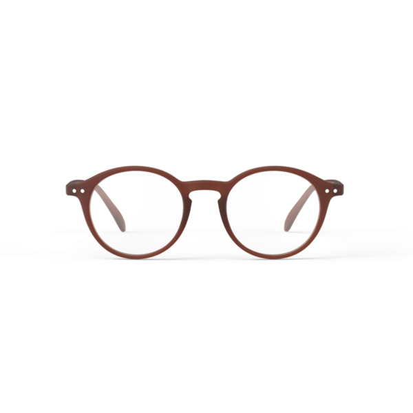 Izipizi - #D læsebrille - Mahogany - Accessories > Briller & solbriller > Læsebriller  Denne læsebrille fra Izipizi er en rund og tidløs brille. Brillen er unisex og er designet med soft-touch effektramme