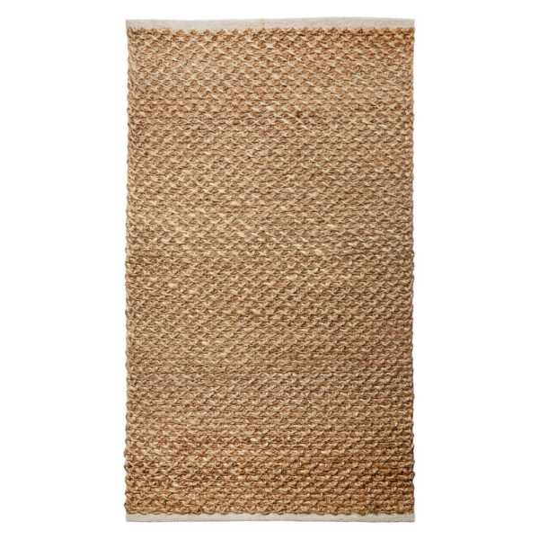 Jou Quilts - Jou Woods Jute Hemp Cotton gulvtæppe - 90x150 cm. - Puder & tekstiler > Gulvtæpper > Gulvtæpper  Denne vare udgår af sortiment og sælges til udsolgt.