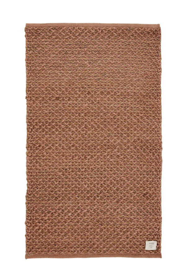 Jou Quilts - Jou Woods Jute Hemp Cotton gulvtæppe - 90x150 cm. - Puder & tekstiler > Gulvtæpper > Gulvtæpper  Denne vare udgår af sortiment og sælges til udsolgt.