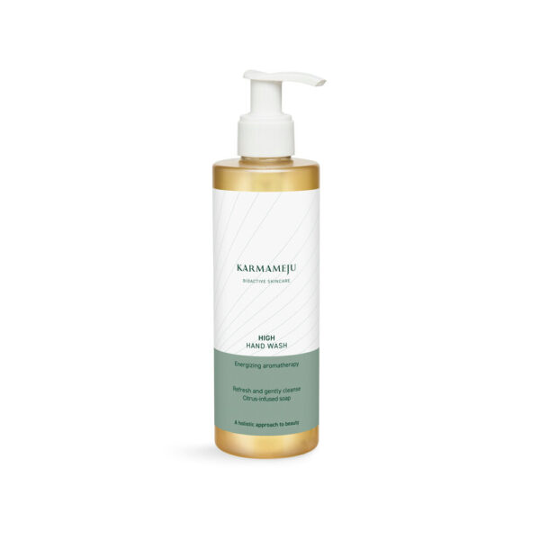 Karmameju - High 03 Hand Wash - 250 ml. - Håndpleje > Håndsæber > Håndsæber  Obs. Dette produkt har fået ny emballage. Derfor kan produktet du modtager varierer imellem billede 1 + 2.Â 