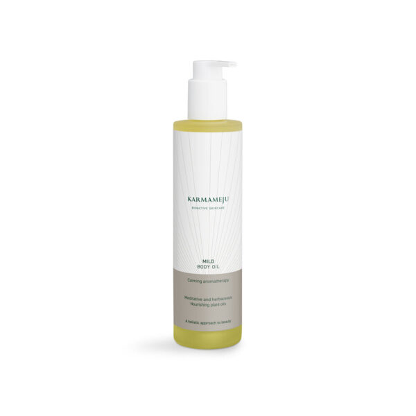 Karmameju - Mild 02 body oil - 200 ml. - Kropspleje > Kropsolier > Kropsolier  Obs. Dette produkt har fået ny emballage. Derfor kan produktet du modtager varierer imellem billede 1 + 2.Â 