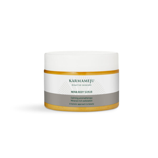 Karmameju - Nova 02 - body scrub - Kropspleje > Bodyscrubs > Bodyscrubs  Obs. Dette produkt har fået ny emballage. Derfor kan produktet du modtager varierer imellem billede 1 + 2.Â 