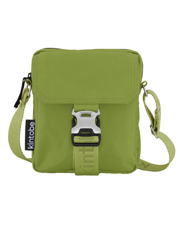 Kintobe - Nico crossbody taske - Space Green - Tasker > Crossbody tasker > Crossbody tasker  Nico tasken fra Kintobe i farven Space Green. Tasken har en justerbar strop