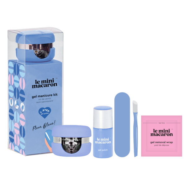 Le Mini Macaron - Gel Manicure Kit - Fleur Bleue - Negle > Neglelakker > Neglelakker  1-STEP gel manicure