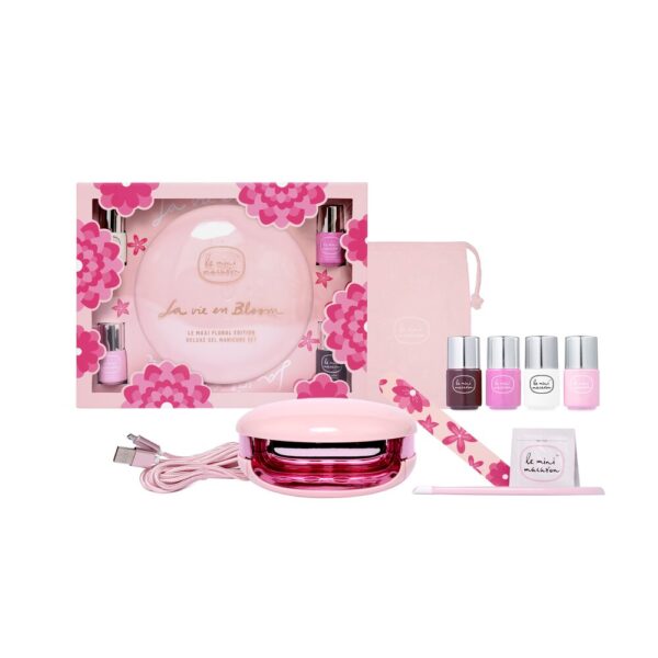 Le Mini Macaron - Manicure kit - La Vie En Bloom - Negle > Neglelakker > Neglelakker  Med dette lækre manicure kit fra Le Mini Macaron får du splinternye farver