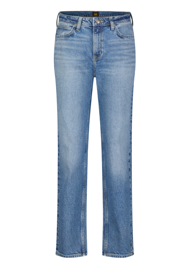 Lee - Carol striaght leg jeans  - blå - Size (32/33) - Tøj > Jeans > High waist jeans  Carol straight leg jeans